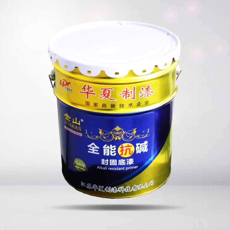 丙烯酸乳膠漆 環(huán)保涂料 內(nèi)墻多功能抗堿底漆 白色